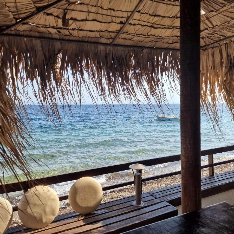 Stone Villa Inside Sea- Kids'Land Platanidia Ngoại thất bức ảnh