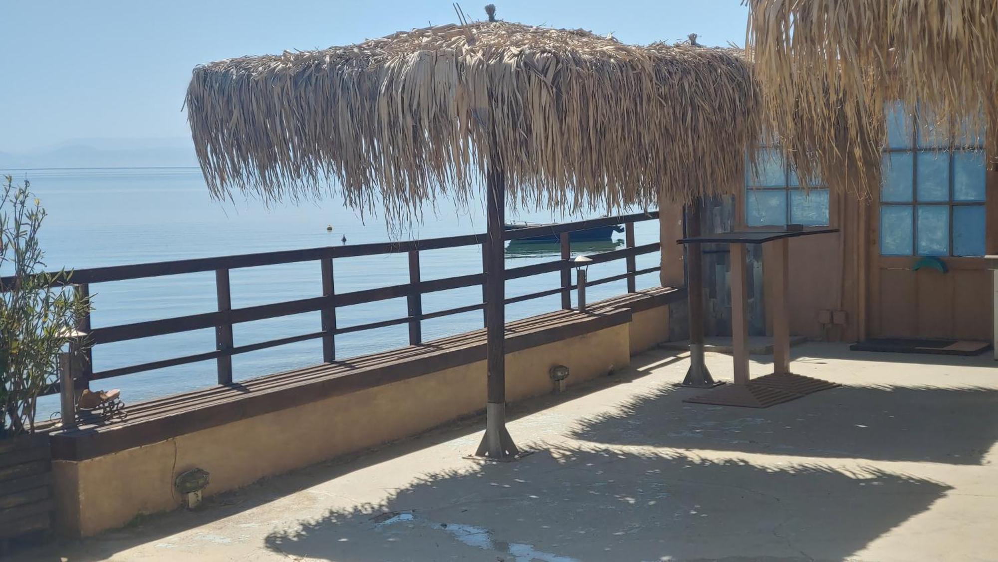 Stone Villa Inside Sea- Kids'Land Platanidia Ngoại thất bức ảnh