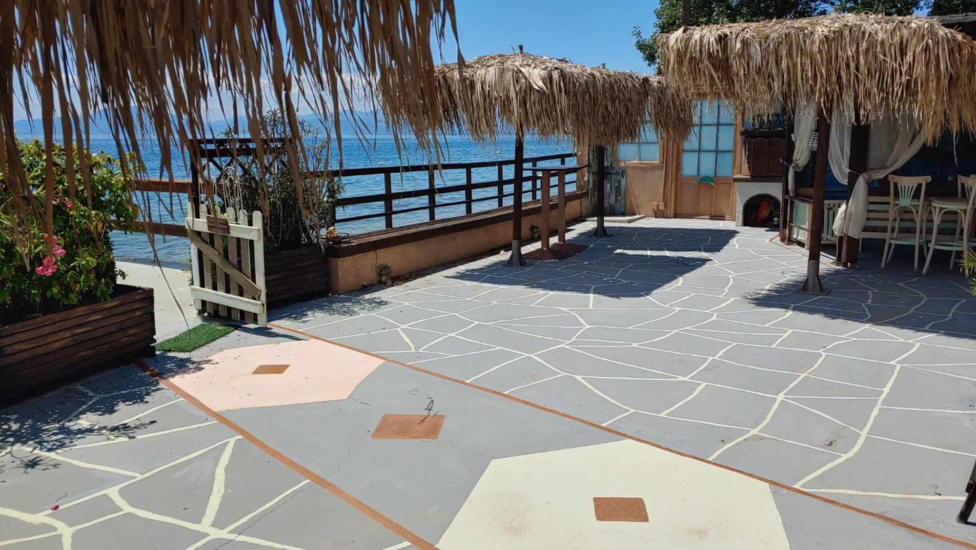 Stone Villa Inside Sea- Kids'Land Platanidia Ngoại thất bức ảnh